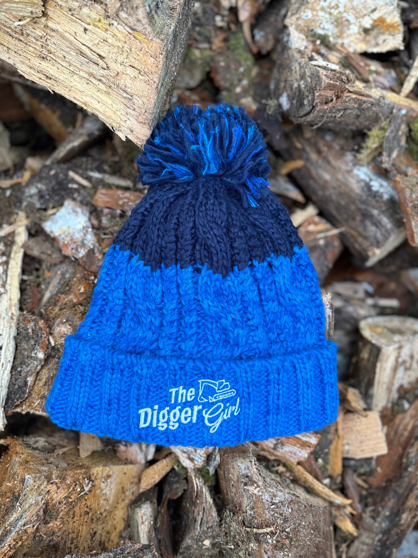 DG Limited Edition Bobble Hat - Blue