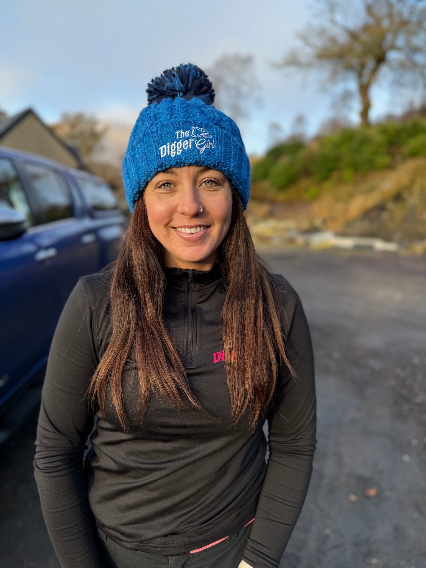 DG Limited Edition Bobble Hat - Blue