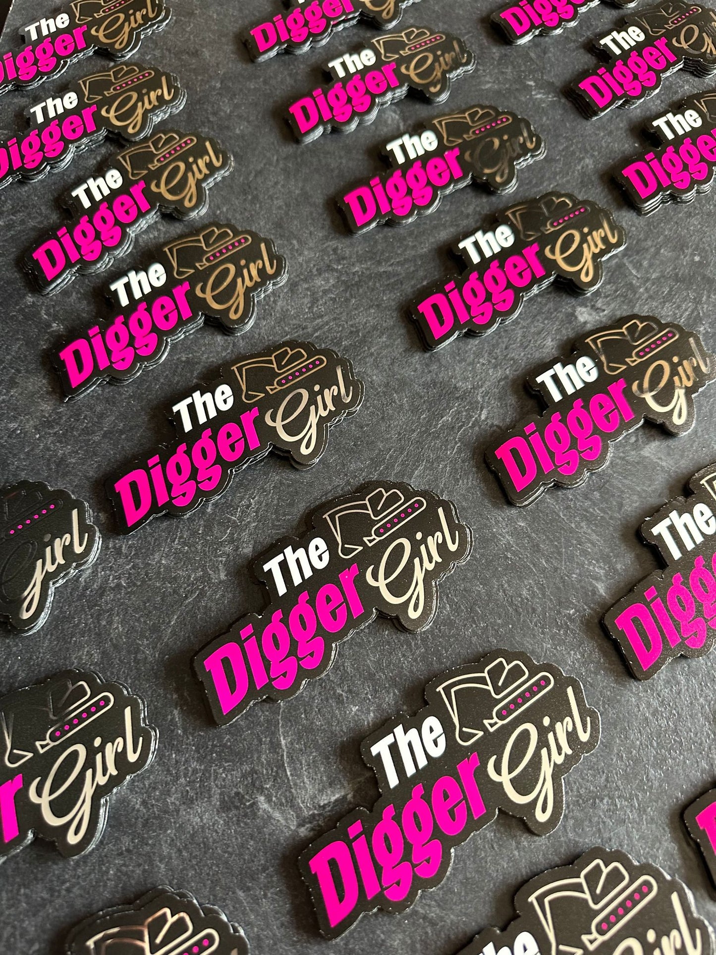 The Digger Girl Sticker