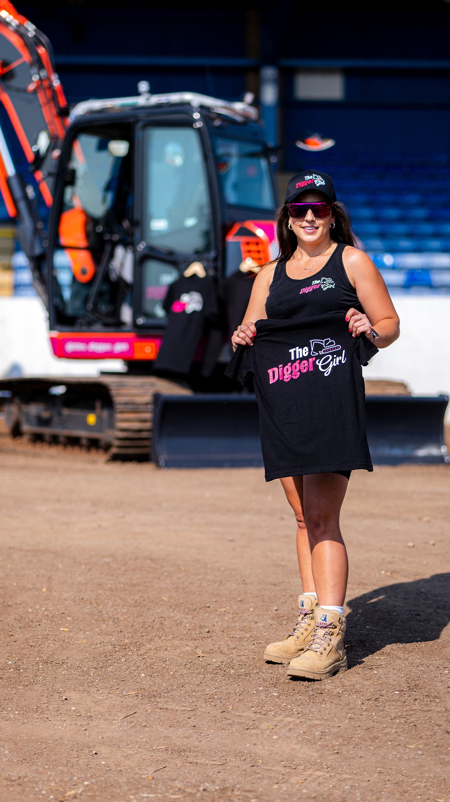The Digger Girl Kids T-Shirts