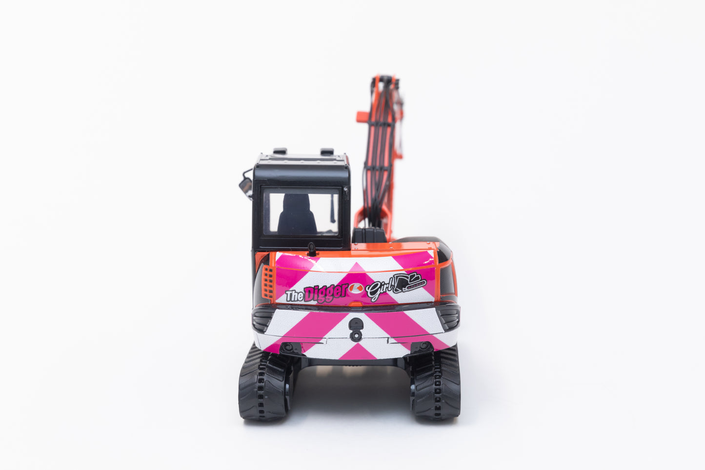 'The Digger Girl' Edition Kubota KX080-4α2 Excavator Scale Model (1:24)